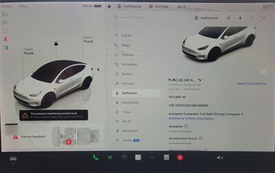 2022 Tesla Model Y Long Range AWD -- 7 PASSENGERS -  260 Miles on Full Charge - Full-Self Driving Computer - Autopilot - NO Accident - Clean Title - WARRANTY until 2030 - Photo 9 - Wood Dale, IL 60191