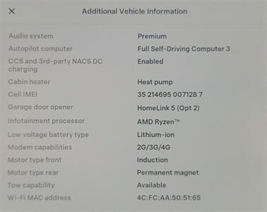 2022 Tesla Model Y Long Range AWD -- 7 PASSENGERS -  260 Miles on Full Charge - Full-Self Driving Computer - Autopilot - NO Accident - Clean Title - WARRANTY until 2030 - Photo 19 - Wood Dale, IL 60191