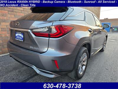 2018 Lexus RX 450h HYBRID - Backup Camera - Bluetooth - Sunroof - All Serviced - Clean Title - Photo 2 - Wood Dale, IL 60191