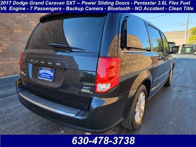 2017 Dodge Grand Caravan SXT -- Power Sliding Doors - Pentastar 3.6L Engine  - Backup Camera - Bluetooth - NO Accident - Clean Title