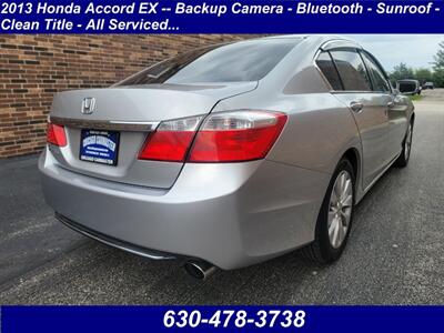 2013 Honda Accord EX -- Backup Camera - Bluetooth - Sunroof  Sideview Camera - Clean Title - All Serviced - Photo 2 - Wood Dale, IL 60191