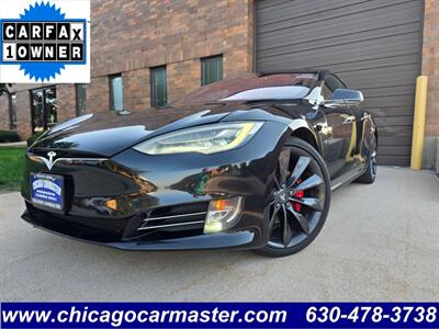 2017 Tesla Model S P100D AWD -- Performance with Ludicrous Mode -  Full Self-Driving Computer - Auto Pilot - Ultra High Fidelity Sound - Subzero Weather Package - Premium Upgrades Package - Smart Air Suspension - Photo 1 - Wood Dale, IL 60191