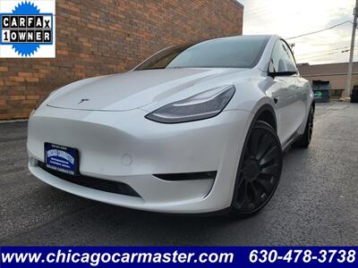 2020 Tesla Model Y Performance AWD -- 255 Miles on Full Charge -  Full self-Driving Computer - Auto Pilot - 21 " Wheels - 1 Owner - NO Accident - Clean Title WARRANTY - Photo 1 - Wood Dale, IL 60191