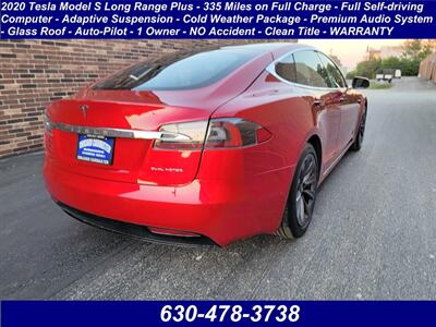 2020 Tesla Model S Long Range Plus - 340 Miles on Full Charge - Full Self-driving Computer - Adaptive Suspension - Cold Weather Package - Glass Roof - Auto Pilot - 1 Owner - NO Accident - Clean Title - WARRANTY - Photo 2 - Wood Dale, IL 60191