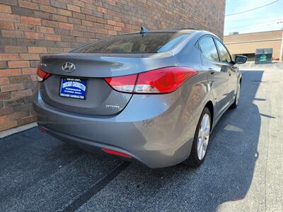 2013 Hyundai ELANTRA Limited - Brand New 0 Miles Engine -  One Owner - Android Auto - Navigation - Backup Camera - Leather Heated Seats - Sunroof - All Serviced - NO Accident - Clean Title - Photo 4 - Wood Dale, IL 60191