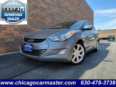 2013 Hyundai ELANTRA Limited - Brand New 0 Miles Engine -  One Owner - Android Auto - Navigation - Backup Camera - Leather Heated Seats - Sunroof - All Serviced - NO Accident - Clean Title - Photo 1 - Wood Dale, IL 60191