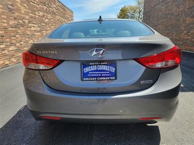 2013 Hyundai ELANTRA Limited - Brand New 0 Miles Engine -  One Owner - Android Auto - Navigation - Backup Camera - Leather Heated Seats - Sunroof - All Serviced - NO Accident - Clean Title - Photo 37 - Wood Dale, IL 60191