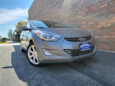 2013 Hyundai ELANTRA Limited - Brand New 0 Miles Engine -  One Owner - Android Auto - Navigation - Backup Camera - Leather Heated Seats - Sunroof - All Serviced - NO Accident - Clean Title - Photo 3 - Wood Dale, IL 60191