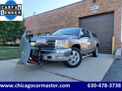 2013 Chevrolet Silverado 1500 LT 4X4 -- 4Door Extended Cab - 6.5ft Bed  - Snow Plow Truck - Vortec 5.3L Flex Fuel V8 315hp - Leather Seats - NO Accident - Clean Title - All Serviced... - Photo 1 - Wood Dale, IL 60191