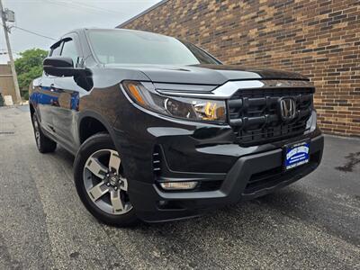 2025 Honda Ridgeline RTL AWD -- 1 Owner - Sunroof - Backup Camera - Bluetooth - Leather Heated Seats - Blind Spot Info System - Alloy Wheel - Clean Title - Warranty - Photo 3 - Wood Dale, IL 60191