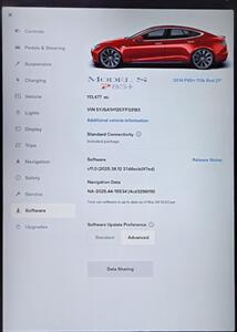 2014 Tesla Model S P85 + -- Performance Pkg -- 416 Hp -  7 seater with jumper seats in trunk - Panoramic roof - Premium Ultra High Fidelity sound - Subzero weather package - Performance Plus Suspension - Photo 9 - Wood Dale, IL 60191