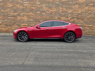 2014 Tesla Model S P85 + -- Performance Pkg -- 416 Hp -  7 seater with jumper seats in trunk - Panoramic roof - Premium Ultra High Fidelity sound - Subzero weather package - Performance Plus Suspension - Photo 6 - Wood Dale, IL 60191