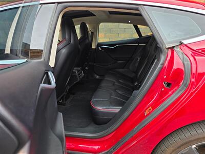 2014 Tesla Model S P85 + -- Performance Pkg -- 416 Hp -  7 seater with jumper seats in trunk - Panoramic roof - Premium Ultra High Fidelity sound - Subzero weather package - Performance Plus Suspension - Photo 27 - Wood Dale, IL 60191