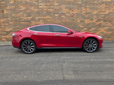 2014 Tesla Model S P85 + -- Performance Pkg -- 416 Hp -  7 seater with jumper seats in trunk - Panoramic roof - Premium Ultra High Fidelity sound - Subzero weather package - Performance Plus Suspension - Photo 5 - Wood Dale, IL 60191