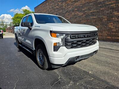 2022 Chevrolet Silverado 1500 Custom 4WD -- 4dr CREW CAB -- 2.7L Turbo I4 310hp - Backup Camera - Bluetooth - 1 Owner - NO Accident - Clean Title - Photo 35 - Wood Dale, IL 60191