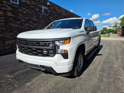 2022 Chevrolet Silverado 1500 Custom 4WD -- 4dr CREW CAB -- 2.7L Turbo I4 310hp - Backup Camera - Bluetooth - 1 Owner - NO Accident - Clean Title - Photo 36 - Wood Dale, IL 60191
