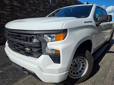 2022 Chevrolet Silverado 1500 Custom 4WD -- 4dr CREW CAB -- 2.7L Turbo I4 310hp - Backup Camera - Bluetooth - 1 Owner - NO Accident - Clean Title - Photo 33 - Wood Dale, IL 60191