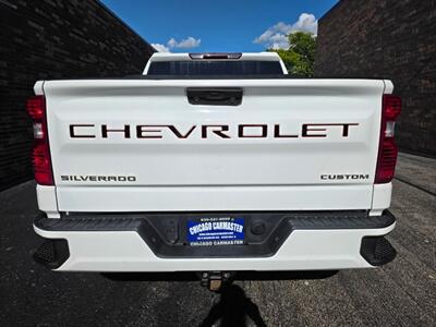 2022 Chevrolet Silverado 1500 Custom 4WD -- 4dr CREW CAB -- 2.7L Turbo I4 310hp - Backup Camera - Bluetooth - 1 Owner - NO Accident - Clean Title - Photo 38 - Wood Dale, IL 60191