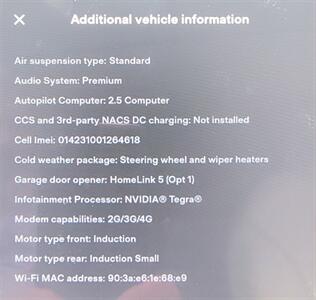 2017 Tesla Model X 75D AWD -- 255 Miles on Full Charge --  Ultra High Fidelity Sound - Enhanced Autopilot - Subzero Weather Package - Premium Upgrades Package - Smart Air Suspension - Warranty until October 2025 - Photo 23 - Wood Dale, IL 60191