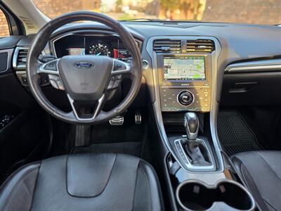 2015 Ford Fusion Hybrid Titanium - Only 65K Miles - 42 Miles per Gallon -  Navigation - Backup Camera - Bluetooth - Sunroof - Heated Seats - Clean Title - All Serviced - Photo 10 - Wood Dale, IL 60191