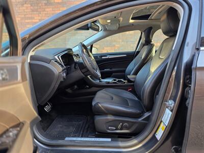 2015 Ford Fusion Hybrid Titanium - Only 65K Miles - 42 Miles per Gallon -  Navigation - Backup Camera - Bluetooth - Sunroof - Heated Seats - Clean Title - All Serviced - Photo 24 - Wood Dale, IL 60191
