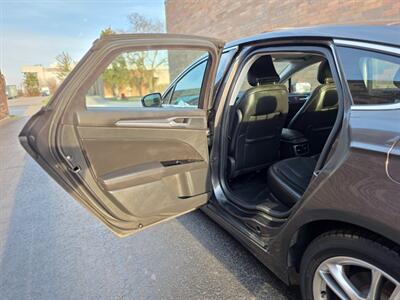 2015 Ford Fusion Hybrid Titanium - Only 65K Miles - 42 Miles per Gallon -  Navigation - Backup Camera - Bluetooth - Sunroof - Heated Seats - Clean Title - All Serviced - Photo 22 - Wood Dale, IL 60191