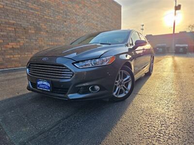 2015 Ford Fusion Hybrid Titanium - Only 65K Miles - 42 Miles per Gallon -  Navigation - Backup Camera - Bluetooth - Sunroof - Heated Seats - Clean Title - All Serviced - Photo 3 - Wood Dale, IL 60191
