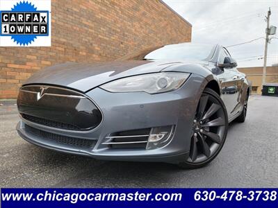 2014 Tesla Model S 85 -- 250 Miles on Full Charge -  - All Glass Panoramic Roof -  Smart Air Suspension - Tech Package - Charge & Drive - NO Accident - Clean Title - Photo 1 - Wood Dale, IL 60191