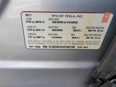 2017 Tesla Model X P100D Ludicrous Performance AWD -  Full Self-Driving Paid - Auto Pilot - Ultra High Fidelity Sound - Subzero Weather Package - Premium Upgrades Package - WARRANTY - Photo 24 - Wood Dale, IL 60191