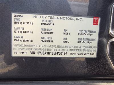2014 Tesla Model S 85 - 276 Miles on Full Charge - Ultra High Fidelity Sound - Smart Air Suspension - Tech Package - NO Accident - Clean Title - Photo 30 - Wood Dale, IL 60191