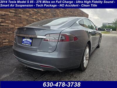 2014 Tesla Model S 85 - 276 Miles on Full Charge - Ultra High Fidelity Sound - Smart Air Suspension - Tech Package - NO Accident - Clean Title - Photo 2 - Wood Dale, IL 60191