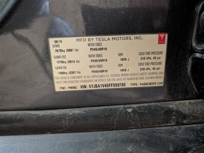 2015 Tesla Model S P90DL Ludicrous Performance AWD - 296 Miles on Full Charge - Auto Pilot - Ultra High Fidelity Sound - Premium Upgrades Package - Smart Air Suspension - Power and Lighting Package - Clean Title - Photo 34 - Wood Dale, IL 60191