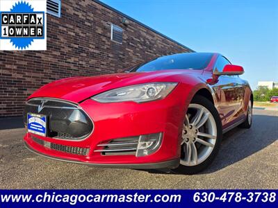 2014 Tesla Model S 90 -- Upgraded MCU - Battery Replaced Upgraded -  Autopilot - Subzero Weather Package - All Glass Panoramic Roof - Tech Package - NO Accident - Clean Title - Photo 1 - Wood Dale, IL 60191
