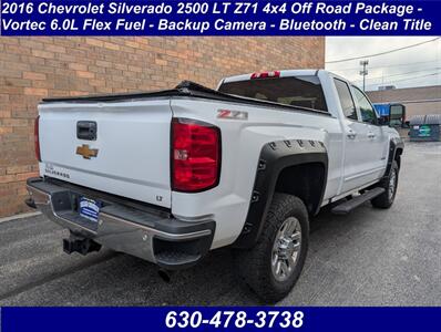 2016 Chevrolet Silverado 2500 LT Z71 4x4 Off Road Package - Vortec 6.0L Flex Fuel - Backup Camera - Bluetooth - Clean Title - Photo 2 - Wood Dale, IL 60191