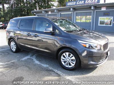 2016 Kia Sedona LX  - 1 OWNER VEHICLE - Photo 1 - Lynnwood, WA 98036