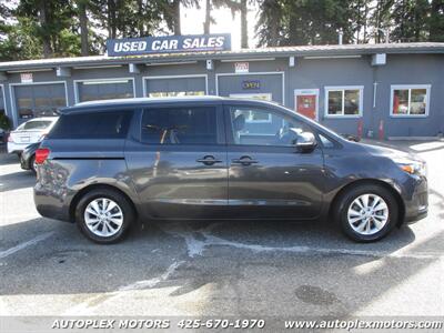 2016 Kia Sedona LX  - 1 OWNER VEHICLE - Photo 2 - Lynnwood, WA 98036