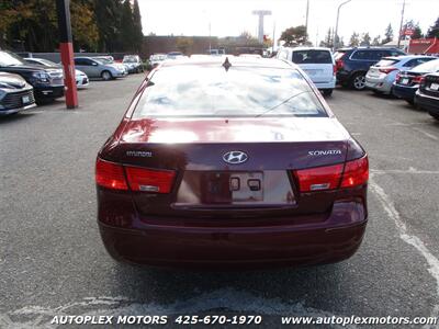 2009 Hyundai SONATA GLS  - LOW MILES - ONE OWNER VEHICLE - Photo 4 - Lynnwood, WA 98036