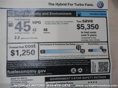 2013 Volkswagen Jetta Hybrid SE   - Photo 43 - Lynnwood, WA 98036