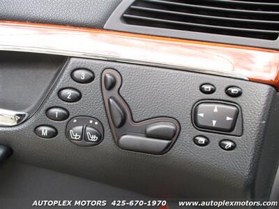 2003 Mercedes-Benz S 430 4MATIC   - Photo 29 - Lynnwood, WA 98036