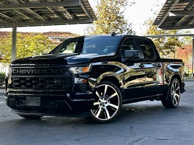 2024 Chevrolet Silverado 1500 Custom * LOWERED * 24 " RIMS * LOW MILES *   - Photo 7 - Vista, CA 92084