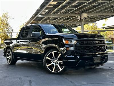 2024 Chevrolet Silverado 1500 Custom * LOWERED * 24 " RIMS * LOW MILES *   - Photo 50 - Vista, CA 92084