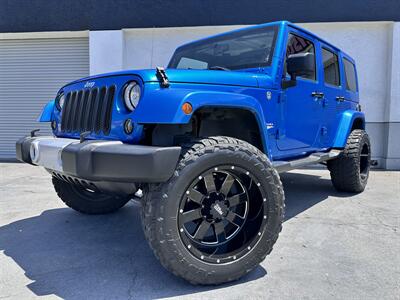2015 Jeep Wrangler Unlimited Sahara * LIFTED * 20 " RIMS * 35 " TIRES * 4X4 *   - Photo 8 - Vista, CA 92084