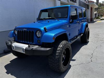 2015 Jeep Wrangler Unlimited Sahara * LIFTED * 20 " RIMS * 35 " TIRES * 4X4 *   - Photo 34 - Vista, CA 92084