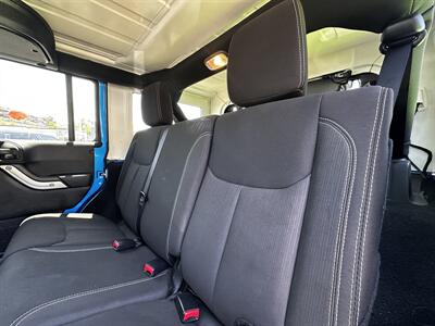 2015 Jeep Wrangler Unlimited Sahara * LIFTED * 20 " RIMS * 35 " TIRES * 4X4 *   - Photo 18 - Vista, CA 92084