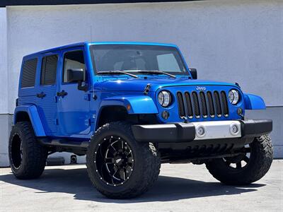 2015 Jeep Wrangler Unlimited Sahara * LIFTED * 20 " RIMS * 35 " TIRES * 4X4 *   - Photo 3 - Vista, CA 92084