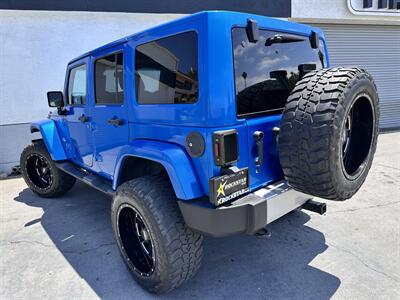 2015 Jeep Wrangler Unlimited Sahara * LIFTED * 20 " RIMS * 35 " TIRES * 4X4 *   - Photo 12 - Vista, CA 92084