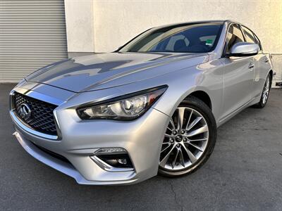 2018 INFINITI Q50 3.0T Luxe * TWIN TURBO V6 *   - Photo 8 - Vista, CA 92084