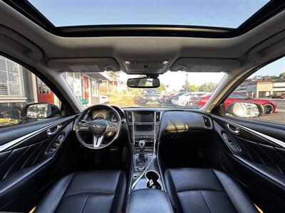 2018 INFINITI Q50 3.0T Luxe * TWIN TURBO V6 *   - Photo 25 - Vista, CA 92084