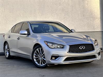 2018 INFINITI Q50 3.0T Luxe * TWIN TURBO V6 *   - Photo 3 - Vista, CA 92084