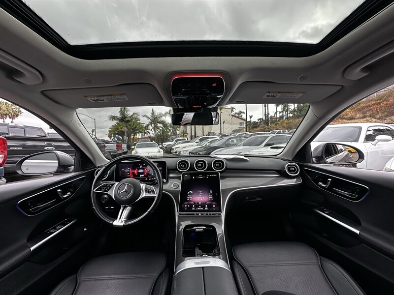 2022 Mercedes-Benz C 300 * MATTE GRAY * LOW MILES * TINT * MOONROOF * - Photo 26 - Vista, CA 92084
